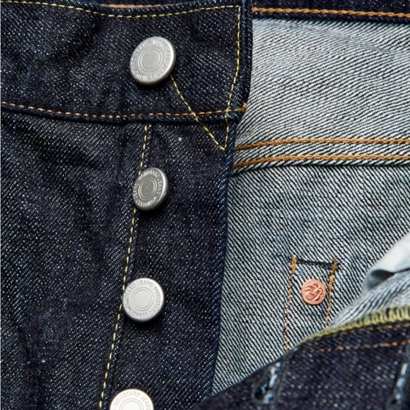 NWT MMJB0101 "Classic" 15.7oz Indigo Selvedge Denim - Straight Size 34 And 36 - Picture 9 of 12